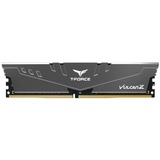 Team Group T-FORCE VULCAN Z TLZGD48G3600HC18J01 hukommelsesmodul 8 GB 1 x 8 GB DDR4 3600 Mhz grå, 8 GB, 1 x 8 GB, DDR4, 3600 Mhz, 288-pin DIMM, Grå