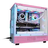 Thermaltake CA-1Y7-00MAWN-00, Towerkabinet Rosa
