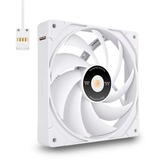 Thermaltake TOUGHFAN EX14 Pro White, Sag fan Hvid