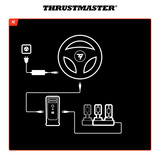 Thrustmaster T818 Black Edition, Ratakselafstand Sort