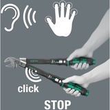 Wera Click-Torque X 7, 05075657001, Momentnøgle Sort/Grøn