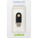 Yubico YubiKey 5C, Sikkerhedsnøgle Sort/Guld