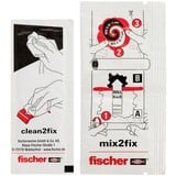 fischer GOW Badeværelseslim Multipak, 4 stk. gennemsigtig