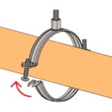 fischer Rørsamlingssæt FGRS 20-24, med rawplugs, Klemme 