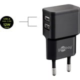 goobay 44995, Oplader Sort