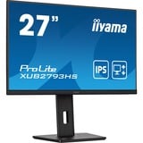 iiyama XUB2793HS-B7, LED-skærm Sort (mat)