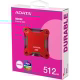 ADATA SD620-512GCRD, Solid state-drev Rød
