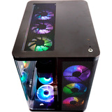 ALTERNATE Gaming-PC • RTX 5080 • AMD Ryzen™ 7 9800X3D • 32 GB RAM Renoveret, Gaming PC Sort/gennemsigtig