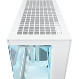 ARCTIC Xtender VG White (Clear Glass) Midi Tower Hvid, Towerkabinet Hvid, Midi Tower, PC, Hvid, EATX, Metal, Hærdet glas, Spil