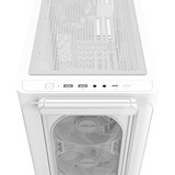 ASUS A23 PLUS TG ARGB WHITE Micro Tower Hvid, Towerkabinet Hvid, Micro Tower, PC, Hvid, micro ATX, Mini-ITX, Spil, Flere