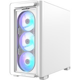 ASUS A23 PLUS TG ARGB WHITE Micro Tower Hvid, Towerkabinet Hvid, Micro Tower, PC, Hvid, micro ATX, Mini-ITX, Spil, Flere