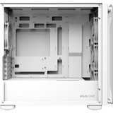 ASUS A23 PLUS TG ARGB WHITE Micro Tower Hvid, Towerkabinet Hvid, Micro Tower, PC, Hvid, micro ATX, Mini-ITX, Spil, Flere