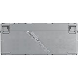 ASUS ROG Azoth White tastatur Spil USB + RF Wireless + Bluetooth QWERTZ Tysk Hvid, Gaming-tastatur Hvid, DE-layout, ROG NX Snow, Kabel & trådløs, USB + RF Wireless + Bluetooth, Mekanisk, QWERTZ, RGB LED, Hvid