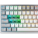 ASUS ROG Azoth White tastatur Spil USB + RF Wireless + Bluetooth QWERTZ Tysk Hvid, Gaming-tastatur Hvid, DE-layout, ROG NX Snow, Kabel & trådløs, USB + RF Wireless + Bluetooth, Mekanisk, QWERTZ, RGB LED, Hvid