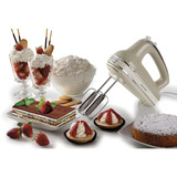 Ariete 1548/03 Håndmixer 450 W Beige, Håndmikser Beige, Håndmixer, Beige, Ælte, Mikse, Knapper, Løftestang, Rustfrit stål, 450 W