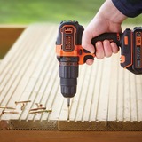 BLACK+DECKER BCKSB04-QW, Slagborer skruemaskine Orange/Sort