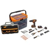 BLACK+DECKER Batteridrevet slagboremaskine/skruemaskine BCKSB04, 18 volt, Slagborer skruemaskine Orange/Sort
