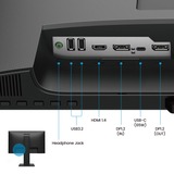 BenQ BL2486TC, LED-skærm Sort