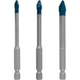 Bosch 2 608 900 595 borehoved Centreringsborbit 3 stk, Drill bit sæt Boremaskine, Borehammer, Centreringsborbit, 90 mm, Glas, Hårdt keramik, Tagsten, Blød sten, Sten, Flise, Sekskantet skaft, Rustfrit stål