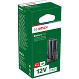 Bosch Batteri PBA 12V 2.0Ah O-B Sort