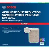 Bosch Expert M480 Slibeskive Ekstra fint grus P220 1 stk, Slibning ark Slibeskive, Ekstra fint grus, P220, Afslutning af arbejde, Fjernelse af maling, Træ, Beige