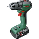 Bosch UniversalDrill 18V-60 1900 rpm Nøglefri 1,3 kg Sort, Grøn, Bore-/ skruemaskine Grøn/Sort, Pistolgreb boremaskine, Nøglefri, Børstefri, Sort, Grøn, 1,3 cm, 1900 rpm