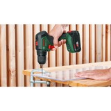 Bosch UniversalDrill 18V-60 1900 rpm Nøglefri 1,3 kg Sort, Grøn, Bore-/ skruemaskine Grøn/Sort, Pistolgreb boremaskine, Nøglefri, Børstefri, Sort, Grøn, 1,3 cm, 1900 rpm