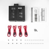 Chieftec CBP-425 drive bay panel Motherboard Sort, Bageplan Sort, Motherboard, Sort, 2.5/3.5/5.25", SATA, SATA II, SATA III, Serial Attached SCSI (SAS), SAS, SATA, SATA II, SATA III, 2.5"