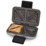 Cloer Sandwich maker Sølv/Sort
