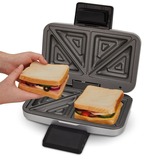 Cloer Sandwich maker Sølv/Sort