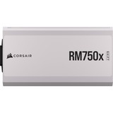 Corsair RM750x SHIFT White, PC strømforsyning Hvid
