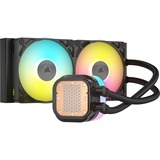 Corsair iCUE LINK TITAN 240 RX RGB, Vandkøling Sort