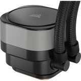 Corsair iCUE LINK TITAN 240 RX RGB, Vandkøling Sort