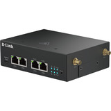 D-Link DWM-314-GP/B modem 2x RJ45, 2x RJ45 PoE, Ekstern, IEEE 802.3at, Sort, 48 - 57 V, -30 - 70 °C
