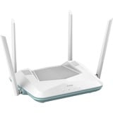 D-Link R32 trådløs router Gigabit Ethernet Dual-band (2,4 GHz / 5 GHz) Hvid Wi-Fi 6 (802.11ax), Dual-band (2,4 GHz / 5 GHz), Ethernet LAN, Hvid, Stationær router/pol router
