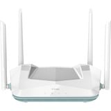 D-Link R32 trådløs router Gigabit Ethernet Dual-band (2,4 GHz / 5 GHz) Hvid Wi-Fi 6 (802.11ax), Dual-band (2,4 GHz / 5 GHz), Ethernet LAN, Hvid, Stationær router/pol router