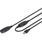 Digitus DA-73106, Forlængerledning Sort