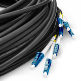 Digitus Fiberoptisk Universal Breakout-kabel, duplex, LC/UPC-stik, singlemode OS2 Sort