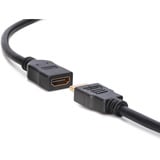 Digitus HDMI High Speed med Ethernet forlængerledning Sort
