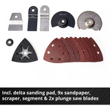 EINHELL TP-MG 18/1 Li - Solo, 4465195, Multi-funktion værktøj Rød/Sort