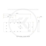 EKWB 3831109832653 Computerkølesystem, dele og tilbehør Vandblok, Vandkøling Sort, Vandblok, Acetal, Nikkel, Sort, Sølv, 275 mm, 124 mm, 20,5 mm