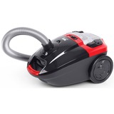 Fakir 3843003 støvsuger 3 L Beholder vakuum Dry 700 W, Gulv støvsuger Sort/Rød, 700 W, Beholder vakuum, Dry, 3 L, HEPA, Filtrering