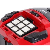 Fakir 3843003 støvsuger 3 L Beholder vakuum Dry 700 W, Gulv støvsuger Sort/Rød, 700 W, Beholder vakuum, Dry, 3 L, HEPA, Filtrering