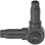 GARDENA Micro-Drip-System L-stykke 4,6mm (3/16"), Forbindelse mørk grå
