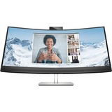 HP E34m G4 86,4 cm (34") 3440 x 1440 pixel Wide Quad HD Sort, LED-skærm Sort/Sølv, 86,4 cm (34"), 3440 x 1440 pixel, Wide Quad HD, 5 ms, Sort