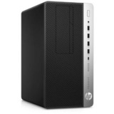 HP ProDesk 600 G5 MT Renoveret, Fuld PC Sort/Sølv