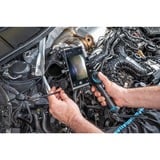 Hazet HD videoendoskop sæt med 360° drejesonde Ø 3,9 mm, 4 dele, Inspektions kamera Sort/Blå