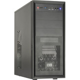 Inter-Tech 88881380, Towerkabinet Sort