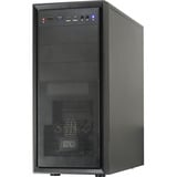 Inter-Tech 88881380, Towerkabinet Sort