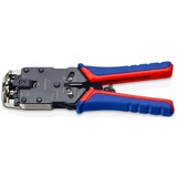KNIPEX 97 51 12 SB, Crimpning værktøj Blå/Rød